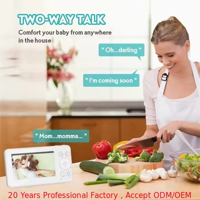 kaufen 4.3 Zoll Smart Video Baby Pet Monitor mit Audio IR Nachtsicht Zwei-Wege-Audio on-line-Fertigung