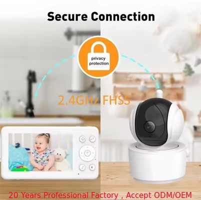 kaufen 4.3 Inch HD Split Screen Video Baby Monitor Nachtsicht 2 Wege Audio Baby Monitor on-line-Fertigung