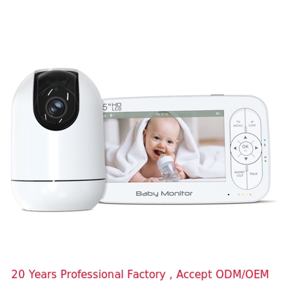kaufen 5 Zoll Full HD LCD Smart Baby Monitor Zwei-Wege Audio Video Baby Monitor drahtlos on-line-Fertigung