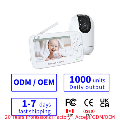 kaufen Tuya 1080P Hd Video Baby Monitor für Auto WLAN 2.4Ghz drahtlose Smart Home Überwachung on-line-Fertigung