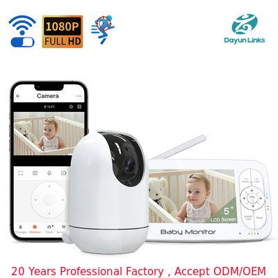 kaufen Zuhause Intelligenter drahtloser Babymonitor WLAN 2.4Ghz Netzwerk Fernbedienung Babymonitor on-line-Fertigung
