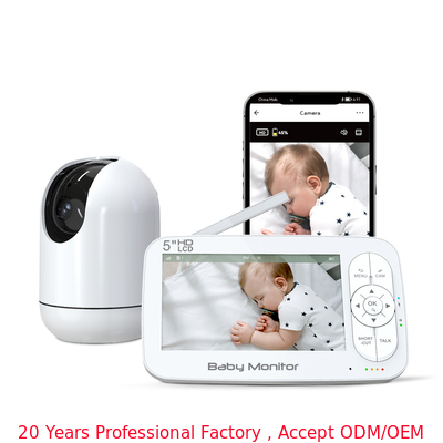 kaufen Tuya 1080P HD Wireless Baby Monitor PTZ Kamera WLAN 2.4Ghz Wireless Zwei-Wege-Audio on-line-Fertigung