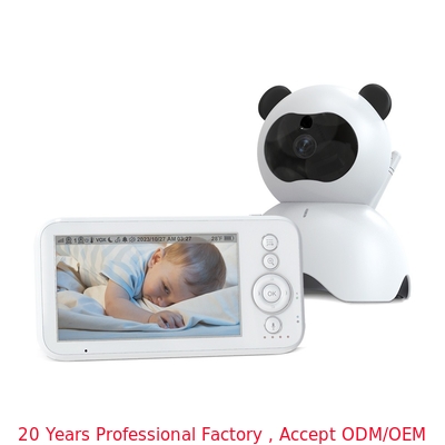 kaufen 360-Video-Baby-Kamera-Monitor Innenraum Außenraum Zwei-Wege-Lautsprecher Wireless Baby-Monitor on-line-Fertigung