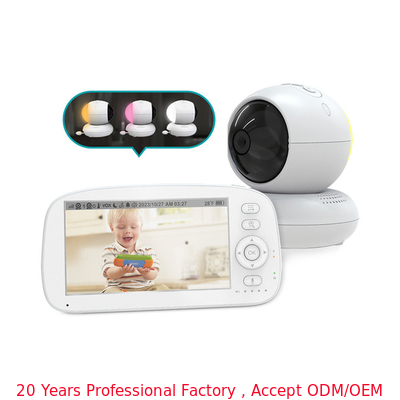 kaufen Auto-Tracking HD Baby Monitor 1080P drahtloses Audio Babyphone 360 Grad Pan/Tilt on-line-Fertigung