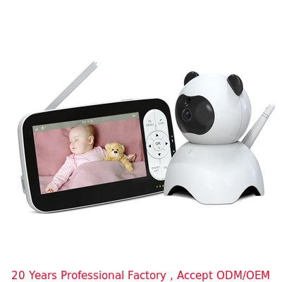 kaufen Zwei-Wege 5 Zoll Baby-Monitor mit Nachtsicht-Sicherheitsüberwachung Baby Kamera on-line-Fertigung