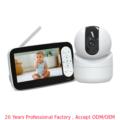 kaufen Home Wireless Smart Baby Monitor Ips Split Screen 5 Zoll Audio 2 Weg Baby Monitor on-line-Fertigung