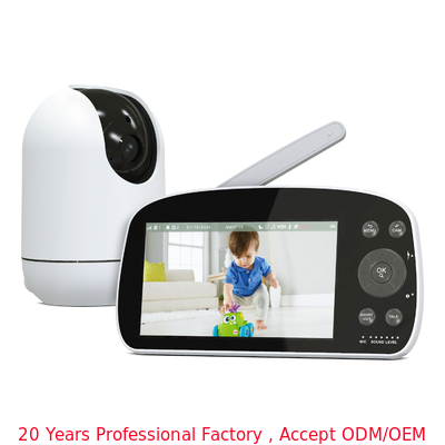 kaufen 5.5 Zoll Großbildschirm Baby-Monitor mit Zwei-Wege-Audio Smart Baby-Monitor mit Kamera on-line-Fertigung