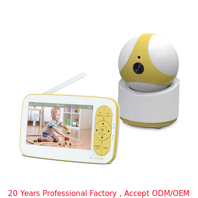 kaufen Elektronischer Baby-Video-Monitor 360 Innen-Außen-Baby-Atemmonitor 5 Zoll on-line-Fertigung