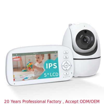 acheter Moniteur pour bébé HD avec caméra 360° écran 5 pouces portée 300 mètres fabrication en ligne