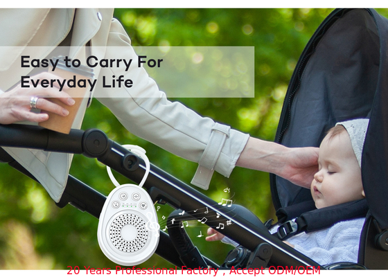 Portable Baby Noise Machine für Kinderwagen Weißes Geräusch Sound Machine zum Schlafen