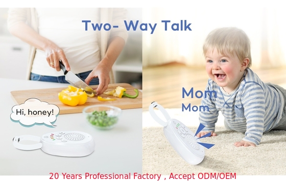 1000ft drahtloser Zwei-Wege-Sprech-Baby-Monitor VOX-Modus Audio Baby-Telefon Baby-Monitor