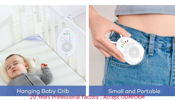Digitale Baby-Audio-Monitor 1000ft Langstrecken-Sound-Indikator Lautstärkeregler