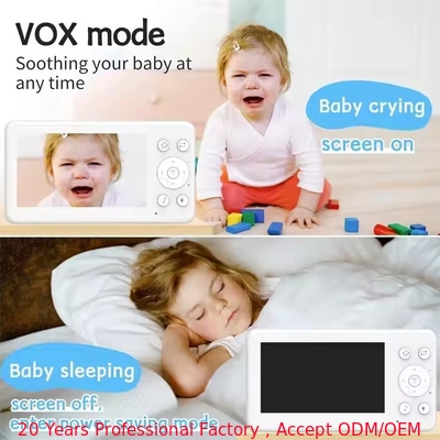 Low Battery Warning Security Baby Monitor Kameras 4,3 Zoll Video Baby Monitor Zwei-Wege-Talk