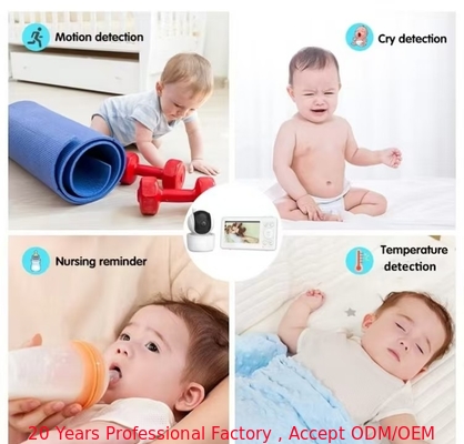 4.3-Zoll-Digitalkamera Baby-Monitor Video Baby-Monitoring-Geräte Nachtsicht