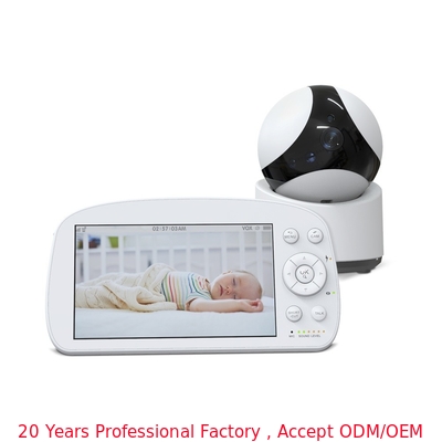 5.5 Zoll 1080P Full HD Baby Monitor 5000mAh Batterie VOX Video Babyphone OEM ODM