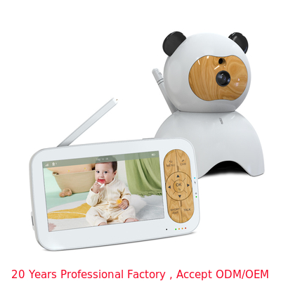 Großer Bildschirm 5 Zoll Smart Baby Monitor drahtloser elektronischer Baby Monitor Weinen Erkennung