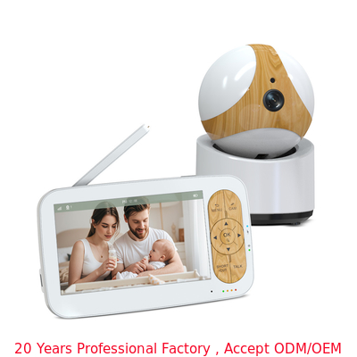 OEM 1080P Smart Baby Monitor 5 Zoll Wireless HD Baby Kamera mit Schallerkennung