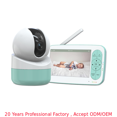 DC 5V 2A Hd Video Baby Monitor mit Nachtsicht Baby Sound Monitor RF 2.4GHz FHSS