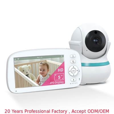 HD Baby Monitor BM5G08L with 360° Camera and 1000ft Range