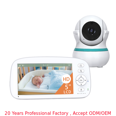 5 นิ้ว HD Baby Monitor พร้อมแบตเตอรี่ 8H และระยะทาง 300m