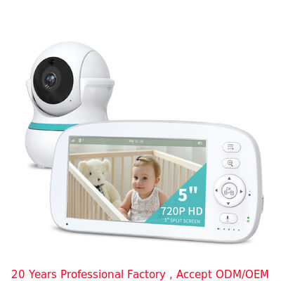 Two-Way Audio video baby phone and Wireless Transmission up to 300 Meters for High Definition Infant Monitor