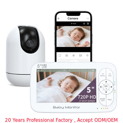 WiFi Baby Monitor with App 1080p HD Two-Way Audio Motion Detection