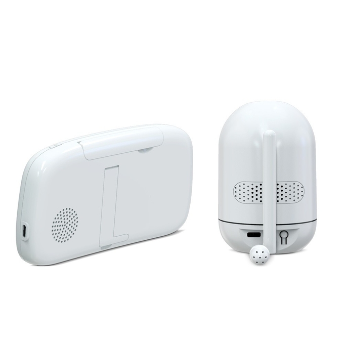 360° pan-tilt-zoom baby camera with night vision