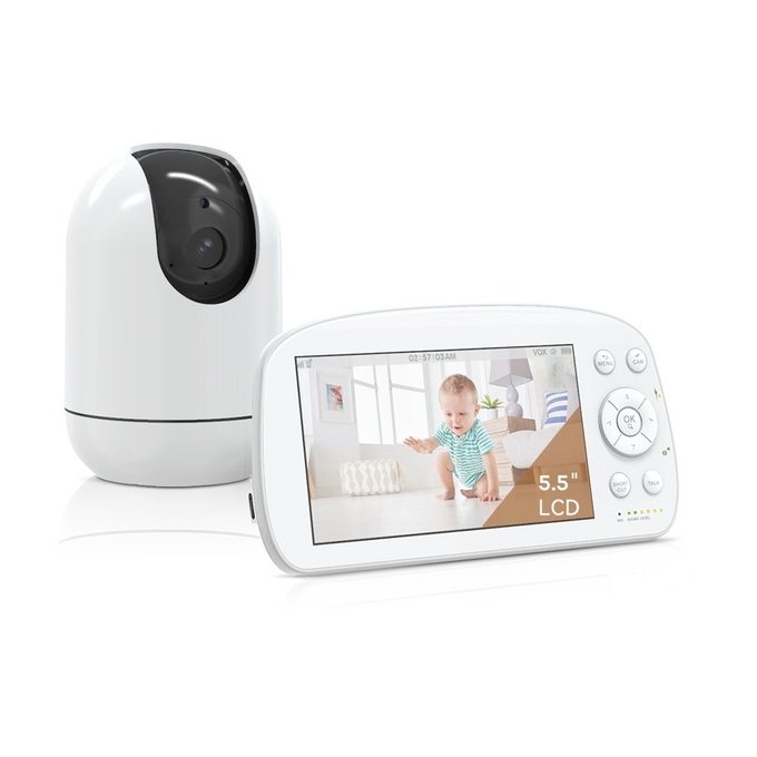Camera unit with 360° rotation capability